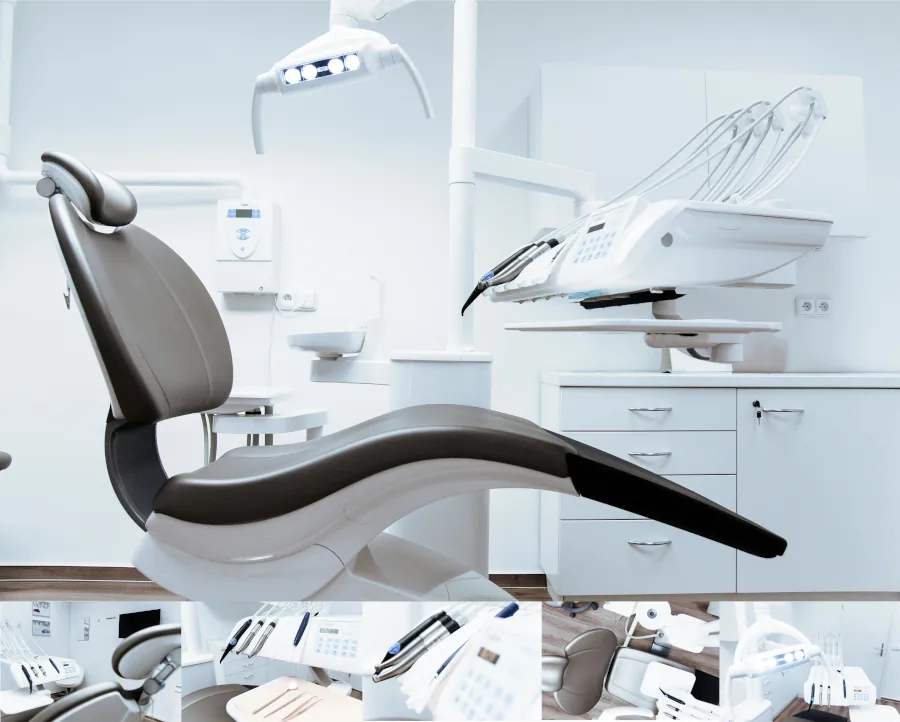 Profissional de marketing odontológico otimizando uma campanha de Anúncios no Google para Dentistas na Vila Olímpia em um computador.